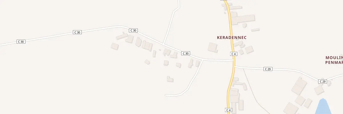 Plan du 5084 Keradennec à Saint-Frégant