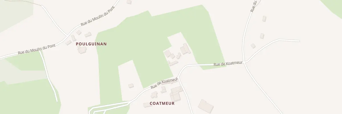 Plan du 165 Rue de Koatmeur à Guipavas