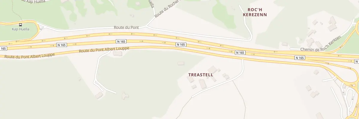 Plan du 280 Rte de Treastel à Plougastel-Daoulas