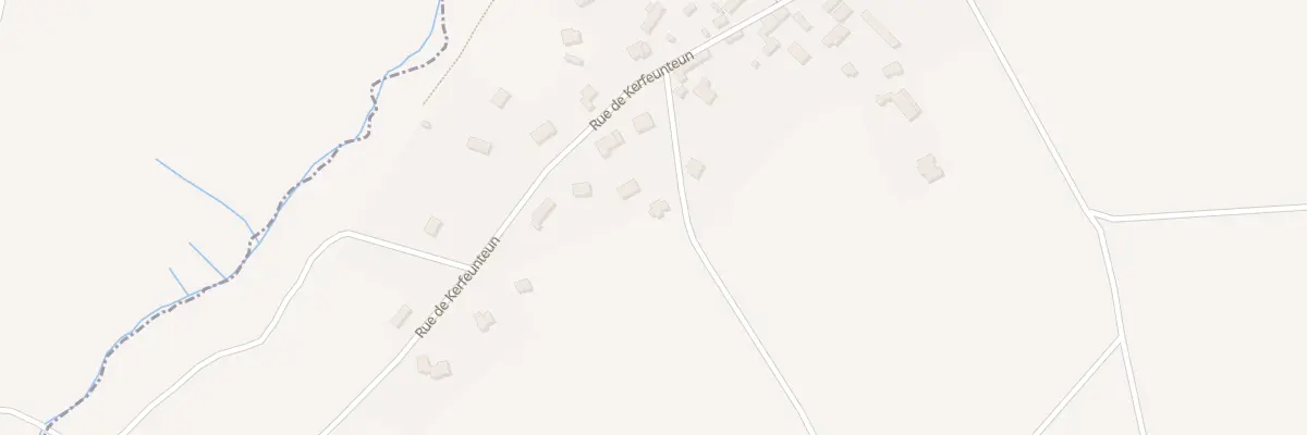 Plan du 11B Rue de Kerfeunteun à Pouldreuzic