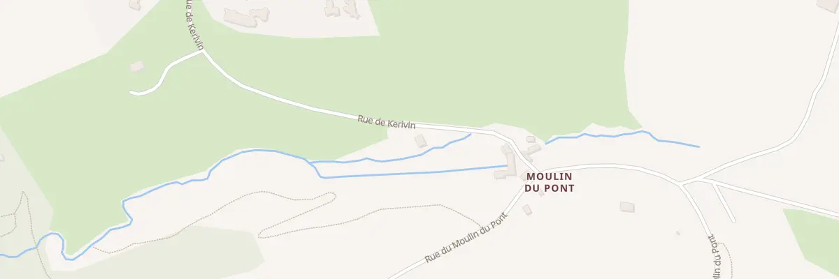Plan du 9002 Moulin du Pont à Guipavas