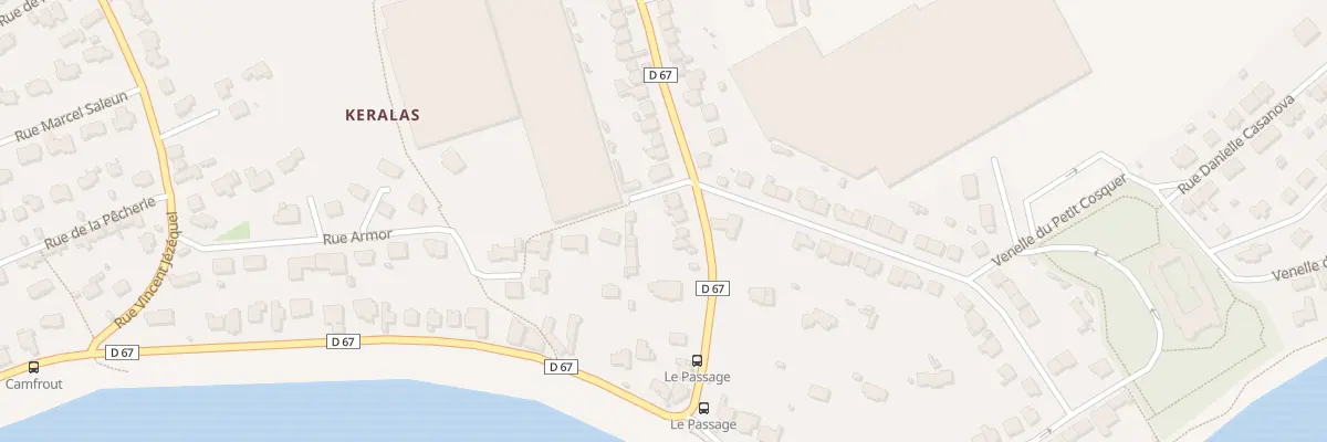 Plan du 140 Bd Gambetta au Relecq-Kerhuon