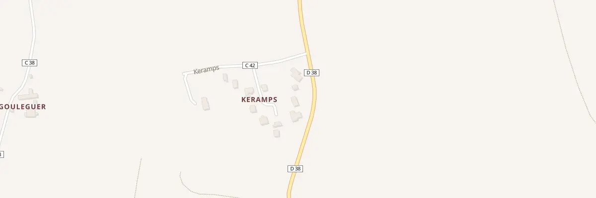 Plan du 5118 Keramps à Guissény