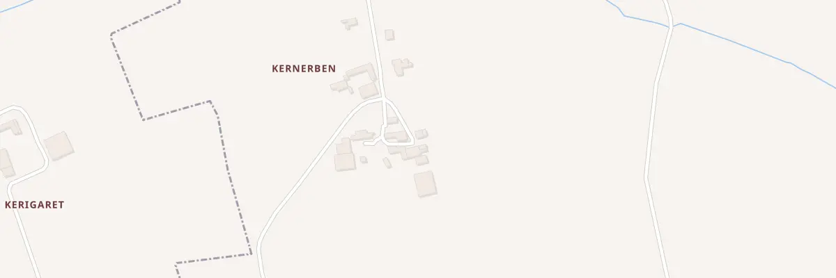 Plan du 55 Kernerben à Guiler-sur-Goyen