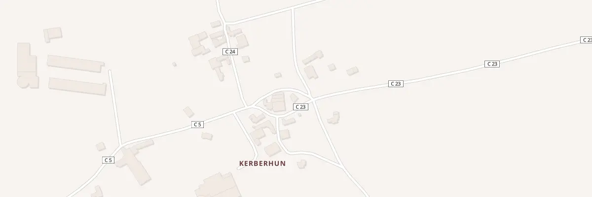 Plan du 3 Kerberhun à Kernilis