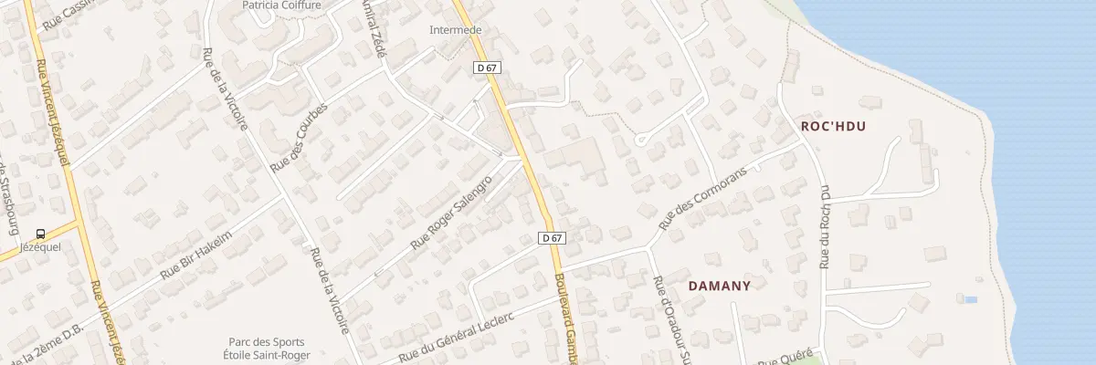 Plan du 61 Bd Gambetta au Relecq-Kerhuon