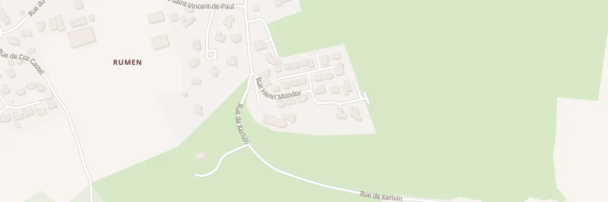 Plan du 85 Rue Henri Mondor à Guipavas