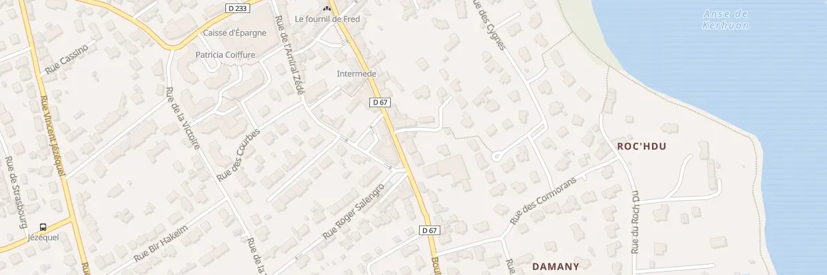 Plan du 53 Bd Gambetta au Relecq-Kerhuon