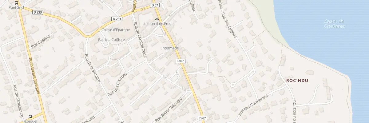 Plan du 47 Bd Gambetta au Relecq-Kerhuon