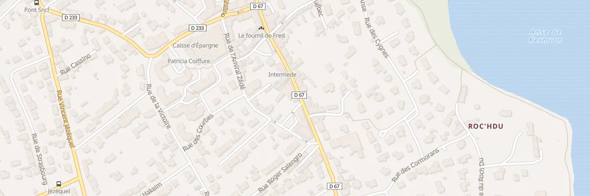 Plan du 34 Bd Gambetta au Relecq-Kerhuon