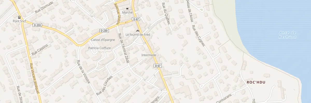 Plan du 33 Bd Gambetta au Relecq-Kerhuon