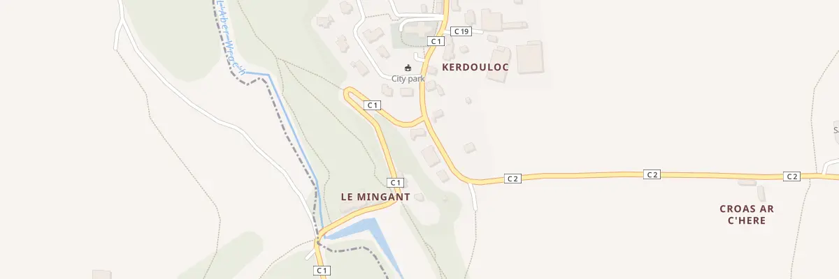 Plan du 15 Le Bourg à Lanarvily