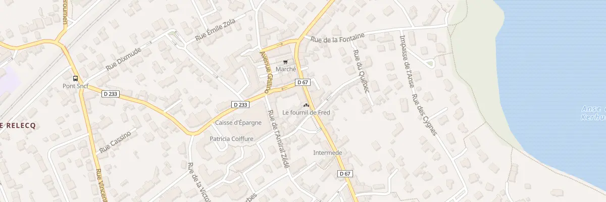 Plan du 16 Bd Gambetta au Relecq-Kerhuon