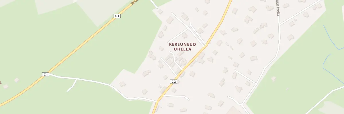 Plan du 591 Rte de Kereuneut Uhella à Plougastel-Daoulas