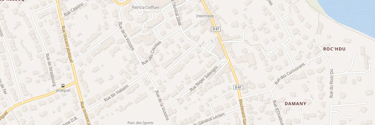 Plan du 5 Rue Cdt l’Herminier au Relecq-Kerhuon