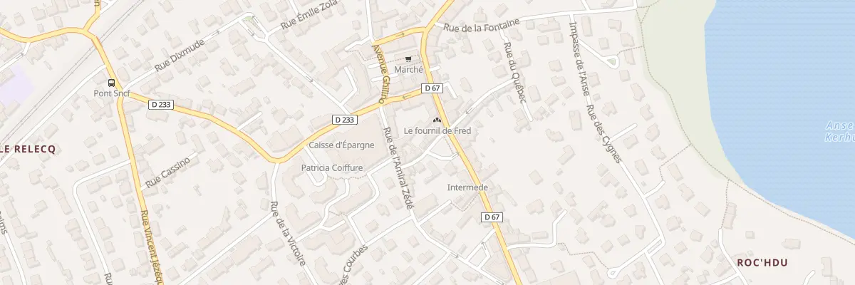 Plan du 5 Rue Jeanne d’Arc au Relecq-Kerhuon