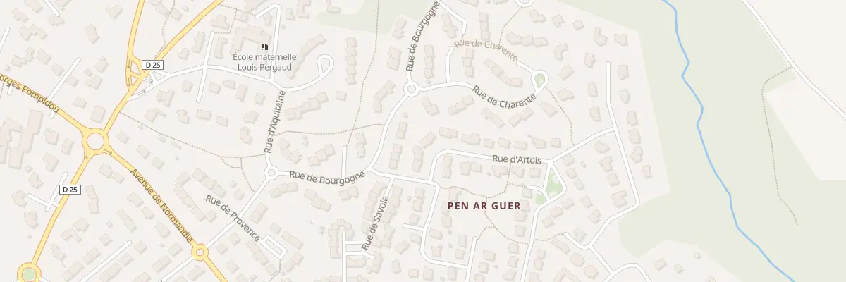 Plan du 15 Rue d’Artois à Guipavas