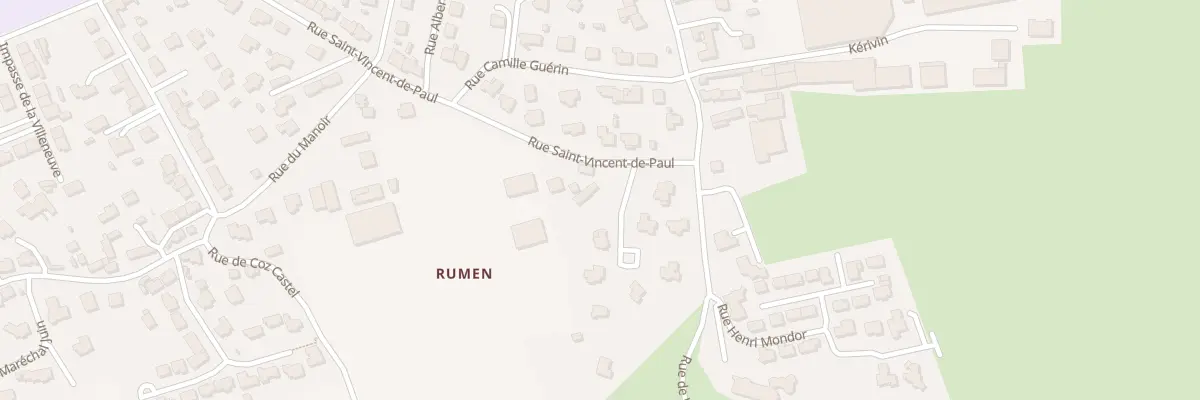 Plan du 49 Rue Saint-Vincent de Paul à Guipavas