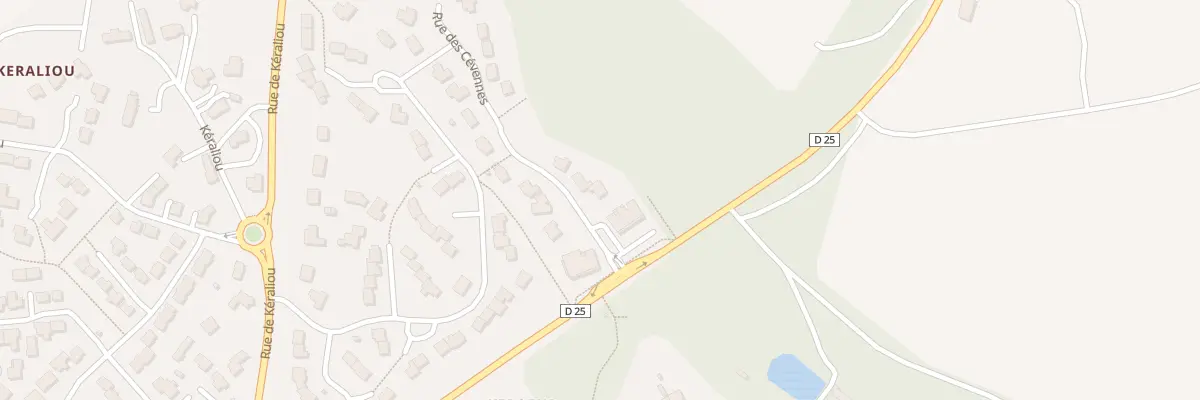 Plan du 65 Rue des Cévennes à Guipavas