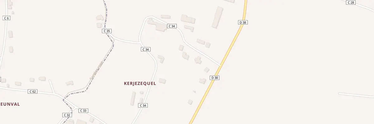 Plan du 70 Lannenval Tosta à Saint-Frégant