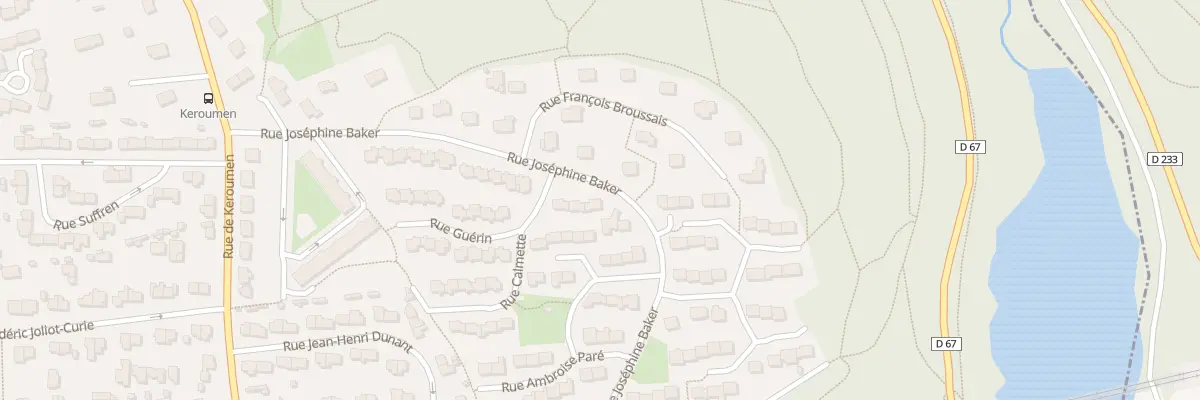 Plan du 37 Rue Joséphine Baker au Relecq-Kerhuon