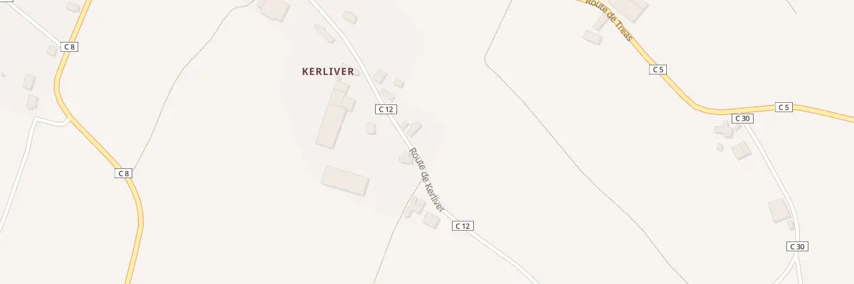 Plan du 420 Hent Kerliver à Kerlouan