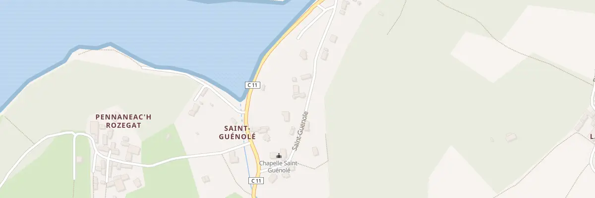 Plan du 145 Saint-Gwénolé à Plougastel-Daoulas
