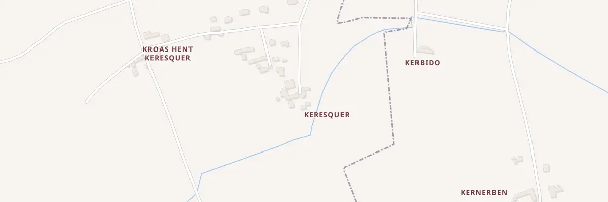 Plan du 5031 Keresquer à Mahalon