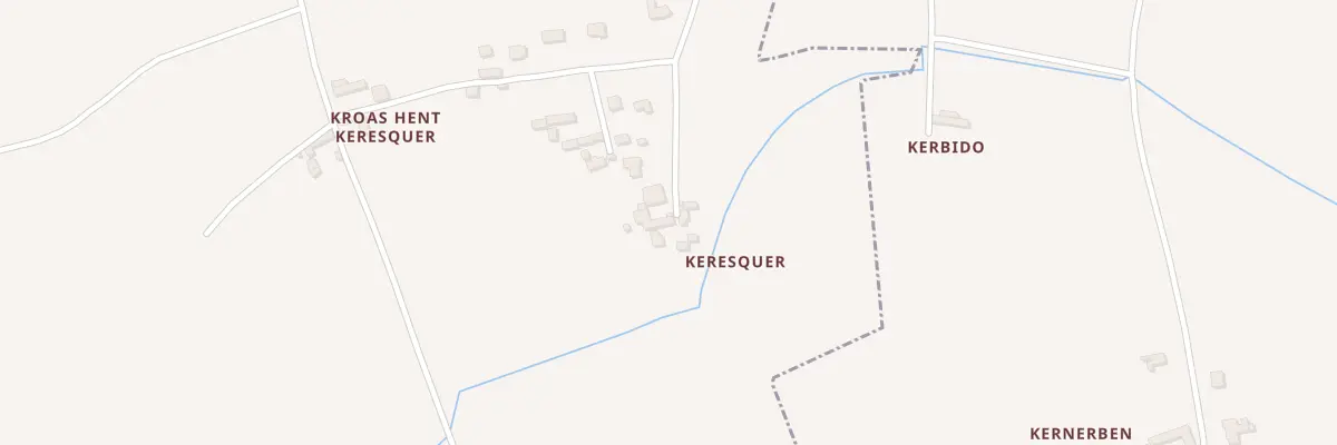 Plan du 149 Keresquen à Mahalon