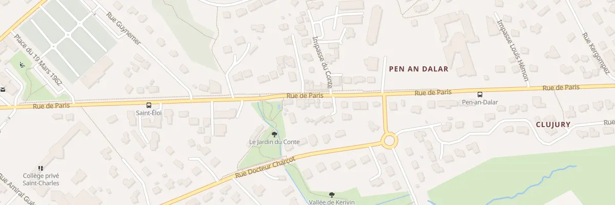Plan du 104 Rue de Paris à Guipavas