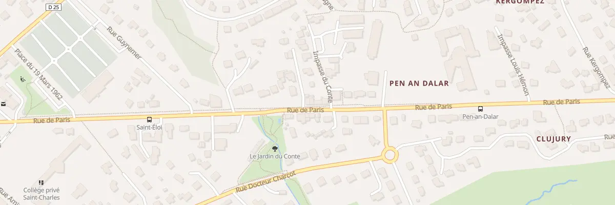 Plan du 131 Rue de Paris à Guipavas