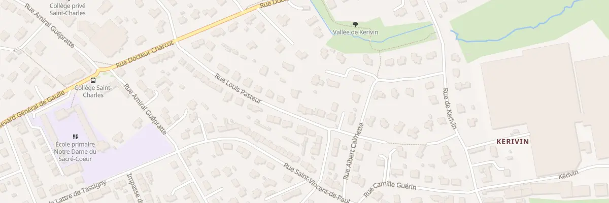 Plan du 19 Rue Louis Pasteur à Guipavas