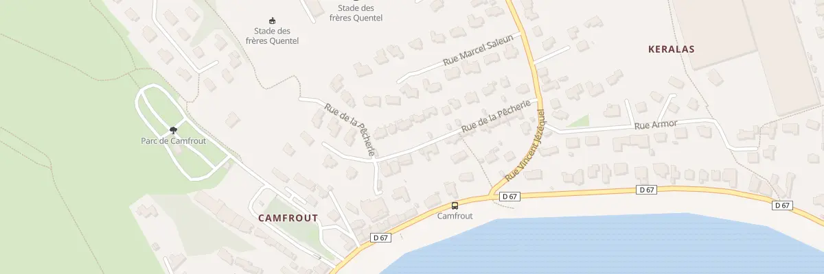 Plan du 18 Rue de la Pêcherie au Relecq-Kerhuon