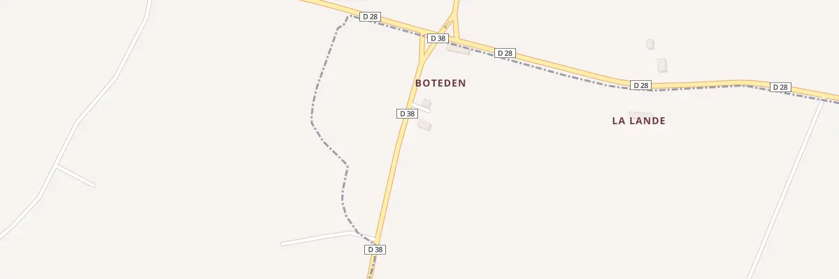 Plan du 8 Boteden à Lanarvily