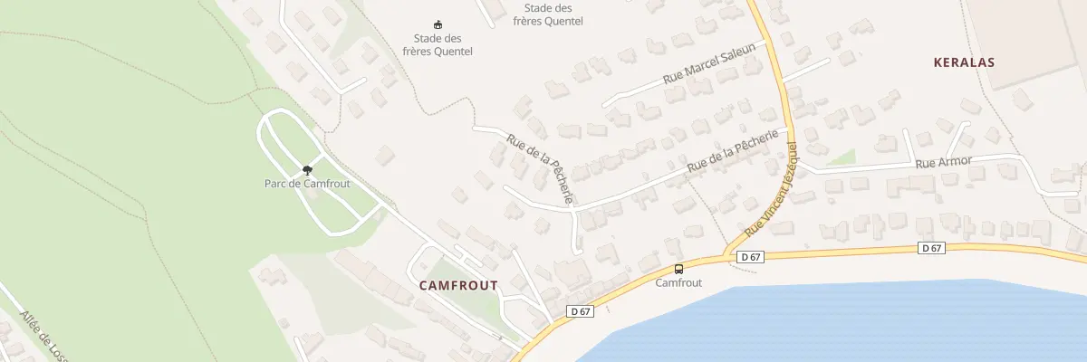 Plan du 38 Rue de la Pêcherie au Relecq-Kerhuon