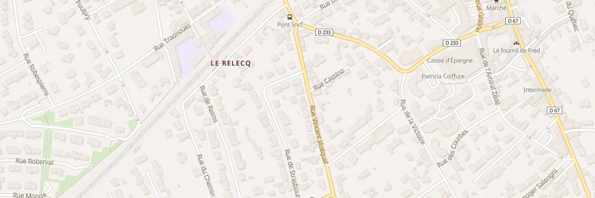 Plan du 16 Rue Vincent Jézéquel au Relecq-Kerhuon