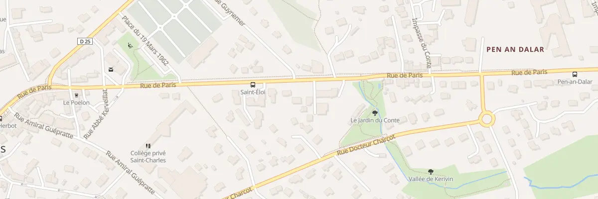 Plan du 80 Rue de Paris à Guipavas