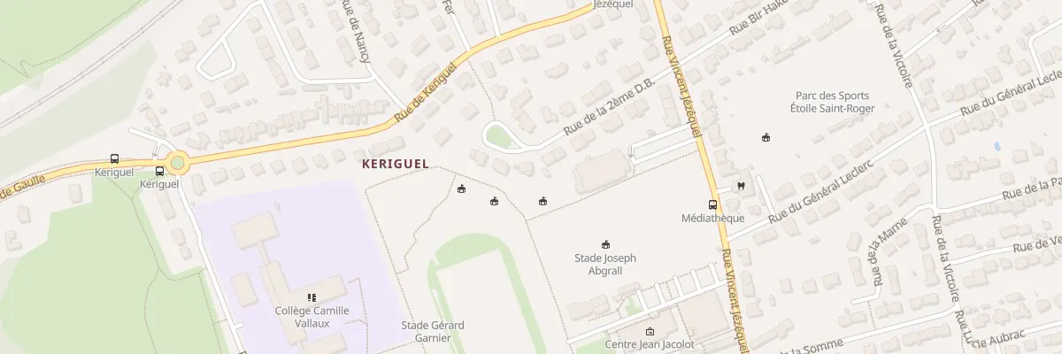Plan du 15 Rue de la Deuxieme Db au Relecq-Kerhuon