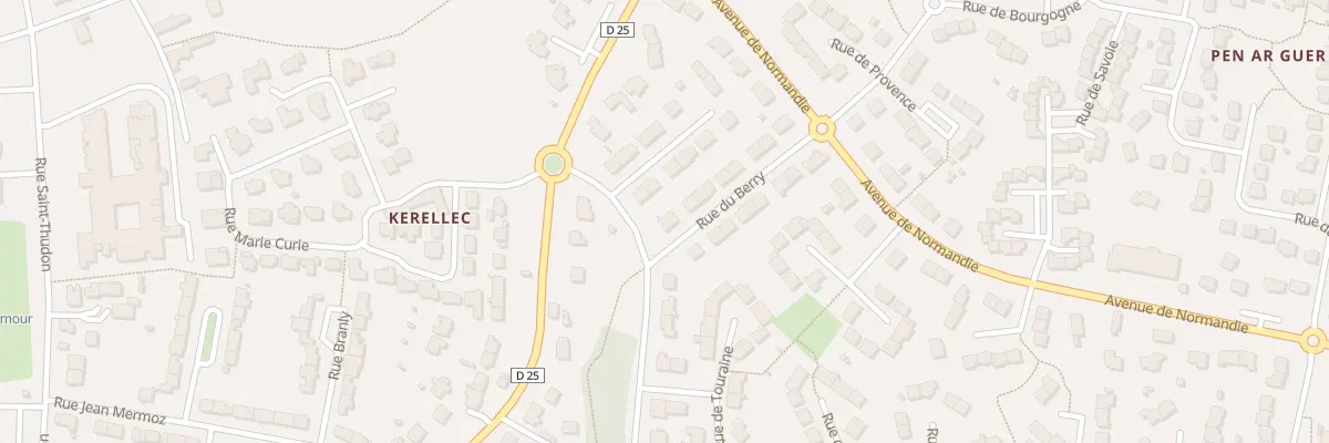 Plan du 7 Rue de Champagne à Guipavas