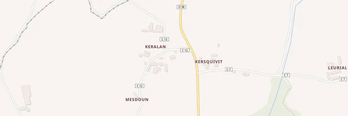 Plan du 7 Keralan à Lanarvily