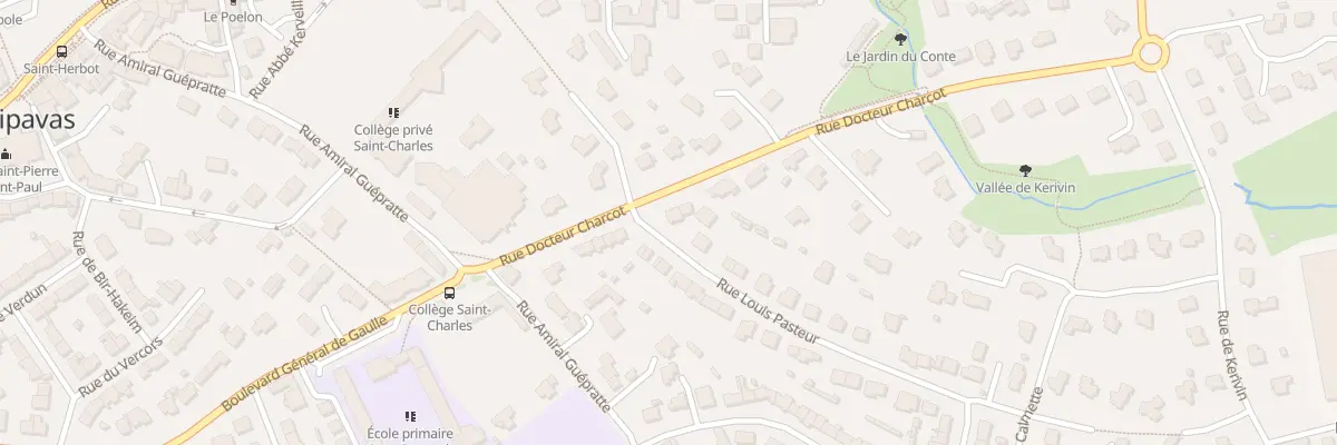 Plan du 20B Rue Charcot à Guipavas