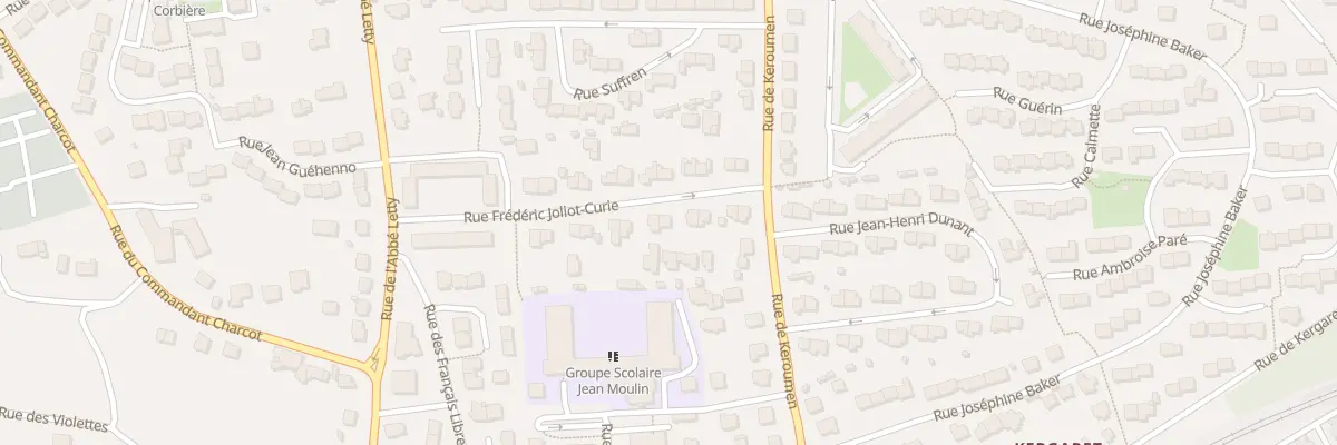 Plan du 9 Rue Frédéric Joliot Curie au Relecq-Kerhuon