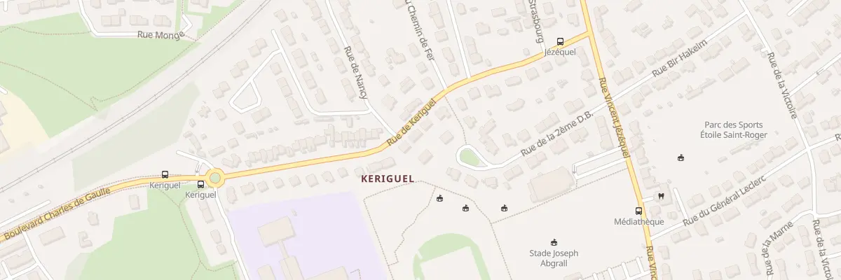 Plan du 19 Rue de Keriguel au Relecq-Kerhuon