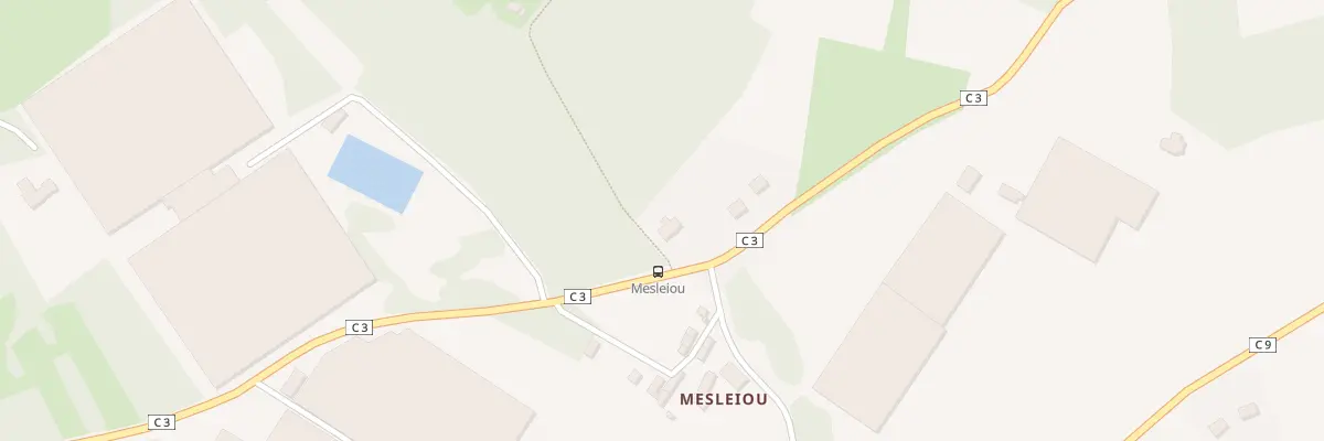 Plan du 105 Rte de Mesleiou à Plougastel-Daoulas