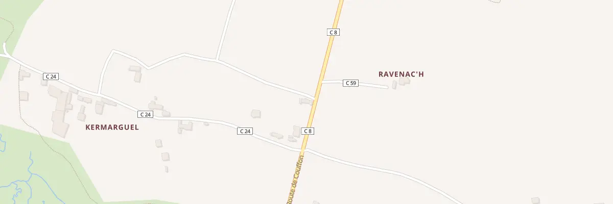 Plan du 327A Bel Air à Kerlouan