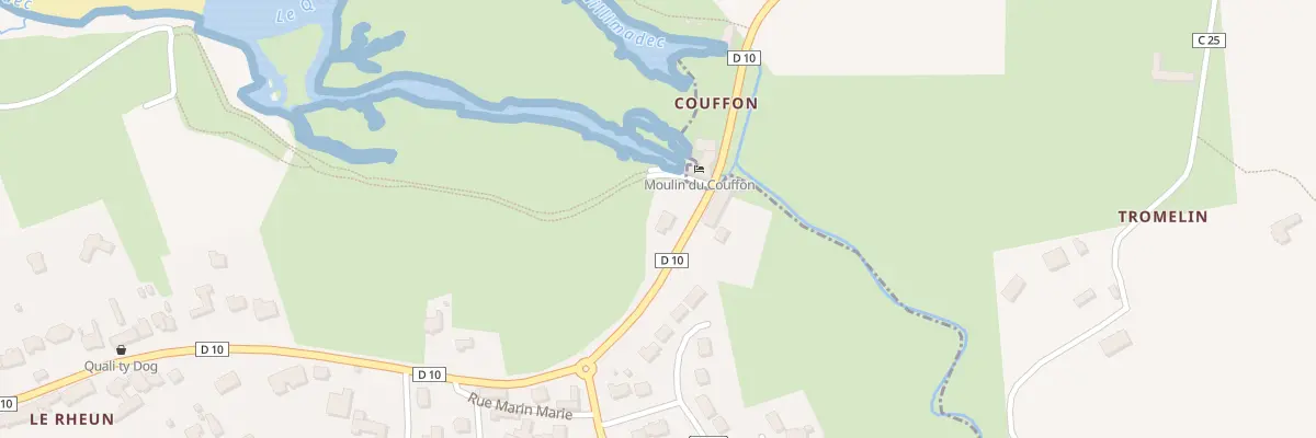 Plan du 63 Rue de Kerlouan à Guissény