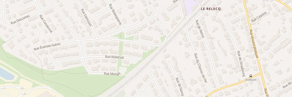 Plan du 1 Rue Evariste Galois au Relecq-Kerhuon