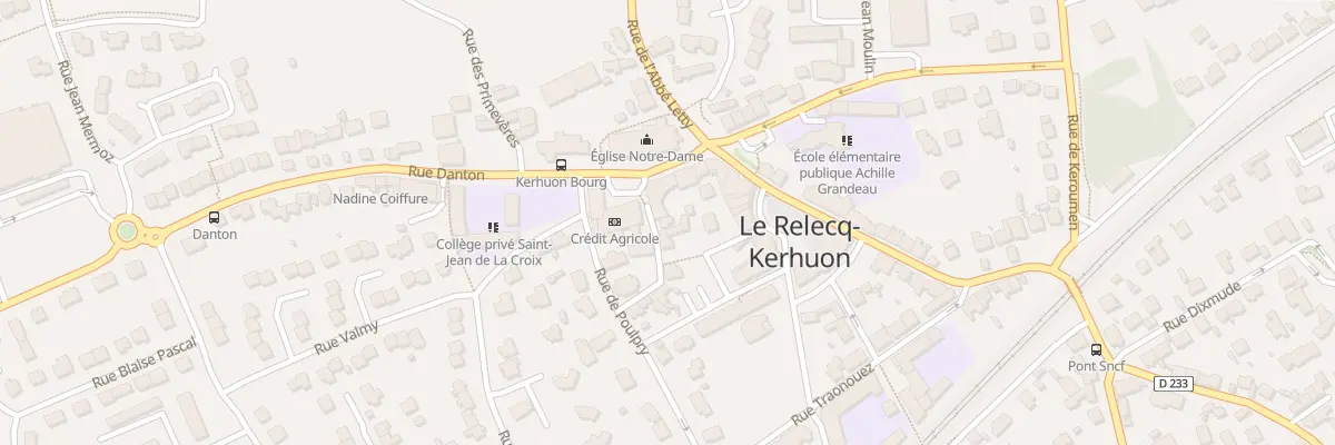Plan du 5 Rue Poulpry au Relecq-Kerhuon