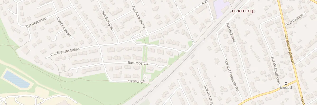 Plan du 7 Rue Evariste Galois au Relecq-Kerhuon