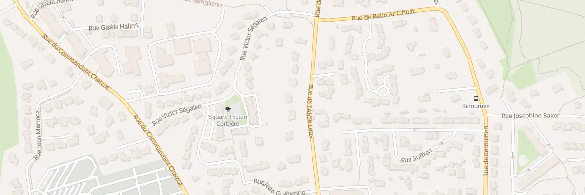 Plan du 53 Rue Abbé Letty au Relecq-Kerhuon